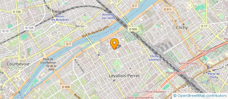 localisation de l'entreprise MONSIEUR YONATHAN MYARA à LEVALLOIS PERRET