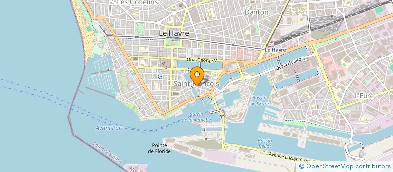 localisation de l'entreprise MONSIEUR YONEL ADESIR à LE HAVRE