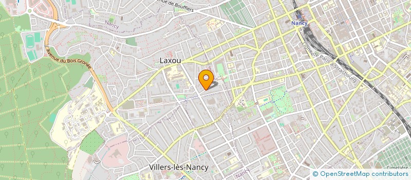 localisation de l'entreprise MONSIEUR YONEL BULDRINI à LAXOU