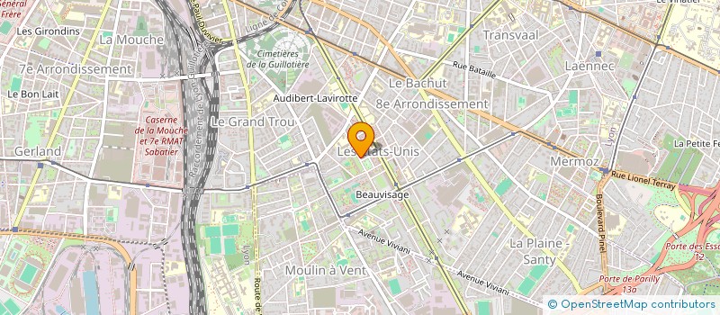 localisation de l'entreprise MONSIEUR YONES NADERI  LYON