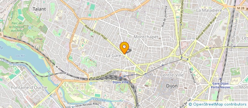 localisation de l'entreprise MONSIEUR YONG HYUN KIM à DIJON