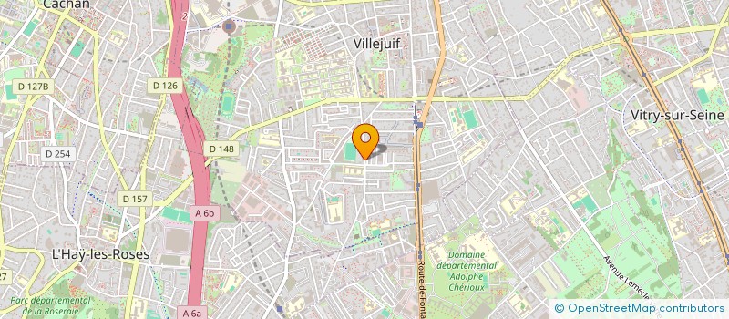 localisation de l'entreprise MONSIEUR YONGFENG ZHANG  VILLEJUIF