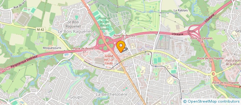 localisation de l'entreprise MONSIEUR YONGJIA BING à NANTES