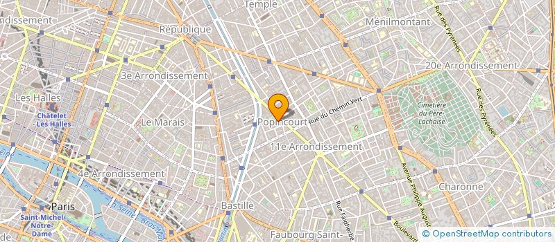 localisation de l'entreprise MONSIEUR YONGQIN LU  PARIS