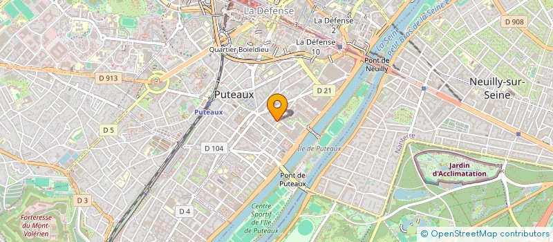 localisation de l'entreprise MONSIEUR YONGSHENG SUN  PUTEAUX