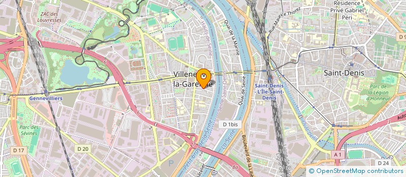 localisation de l'entreprise MONSIEUR YONGXIN LI à VILLENEUVE-LA-GARENNE