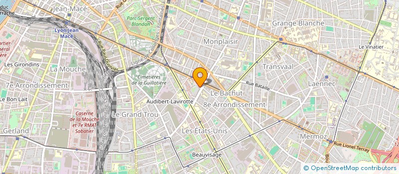 localisation de l'entreprise MONSIEUR YONI BENSOUSSAN  LYON