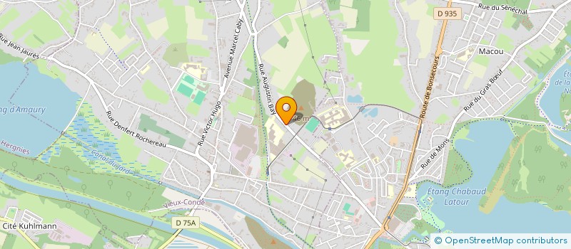 localisation de l'entreprise MONSIEUR YONI BENYAHIA  VIEUX-CONDE