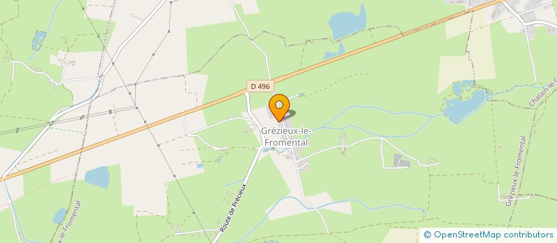 localisation de l'entreprise MONSIEUR YONI BOUVET  GREZIEUX-LE-FROMENTAL