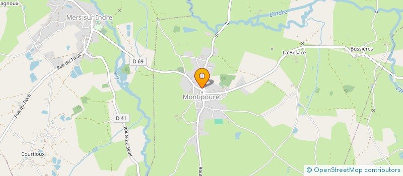 localisation de l'entreprise MONSIEUR YONI DELVOYE à CHATEAUROUX