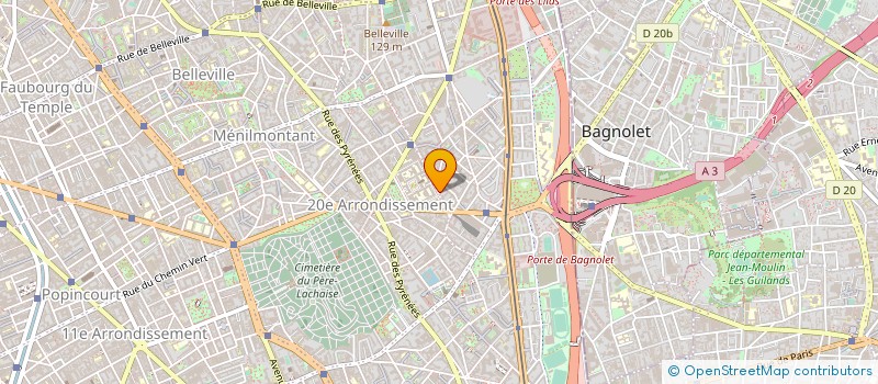 localisation de l'entreprise MONSIEUR YONI GOETA à PARIS