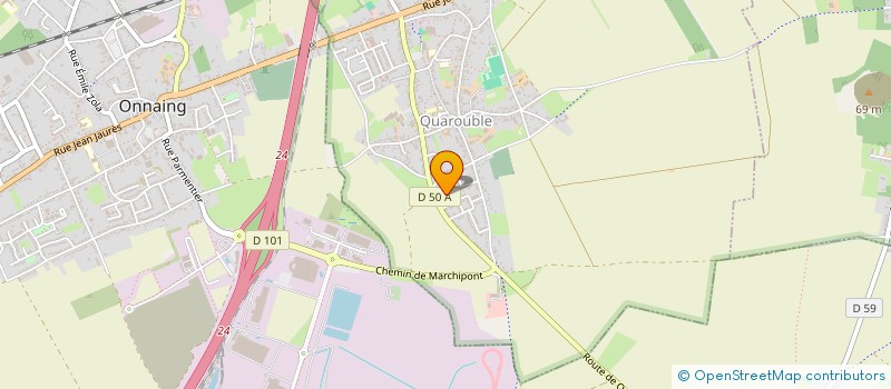 localisation de l'entreprise MONSIEUR YONI GRZYWNA  QUAROUBLE