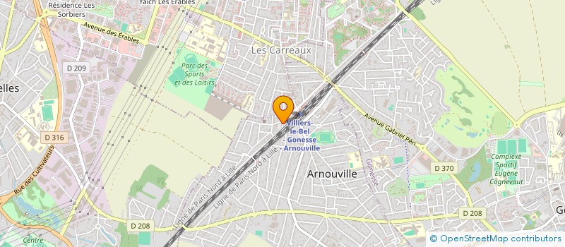 localisation de l'entreprise MONSIEUR YONI HAMEG à ARNOUVILLE