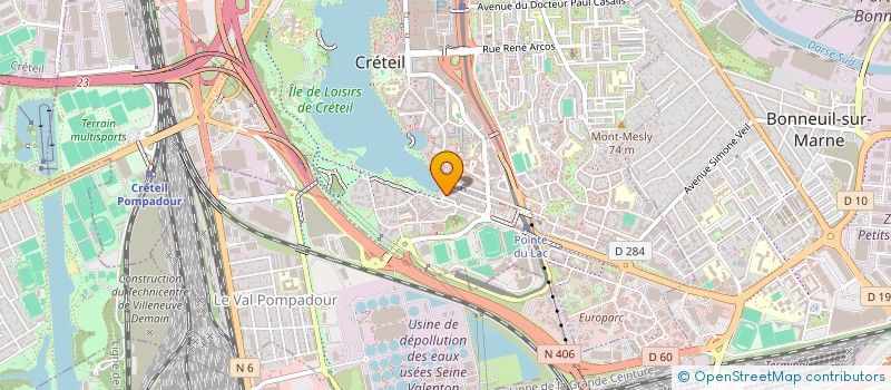 localisation de l'entreprise MONSIEUR YONI LELLOUCHE  CRETEIL