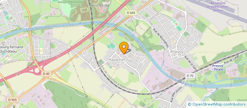 localisation de l'entreprise MONSIEUR YONI MERCIER  HAULCHIN