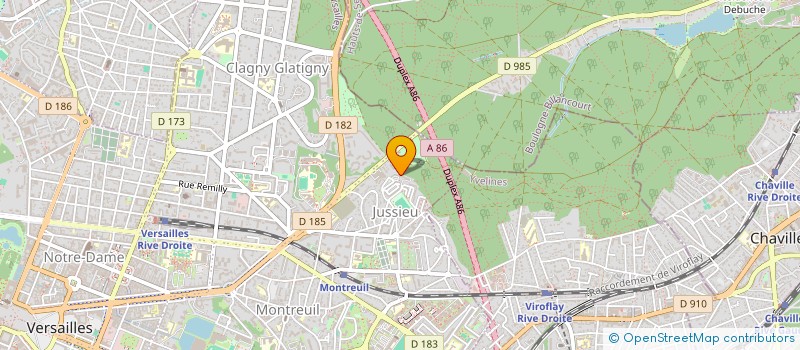 localisation de l'entreprise MONSIEUR YONI MOOSUN à VERSAILLES