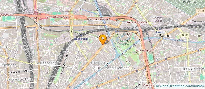 localisation de l'entreprise MONSIEUR YONI ODONNAT  PARIS