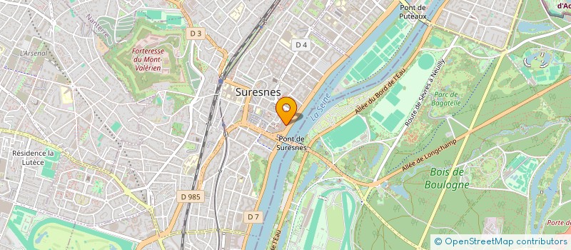 localisation de l'entreprise MONSIEUR YONI OUAKNINE à SURESNES