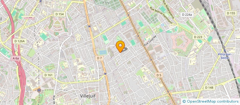 localisation de l'entreprise MONSIEUR YONI RIVADENEIRA VALDIVIA  VITRY-SUR-SEINE