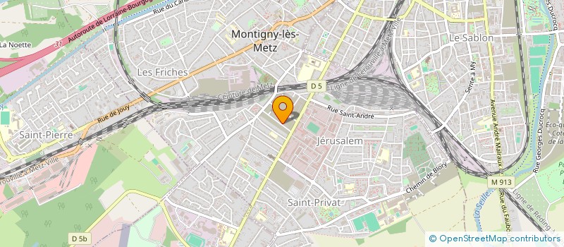 localisation de l'entreprise MONSIEUR YONI SCHOENTGEN  MONTIGNY-LES-METZ