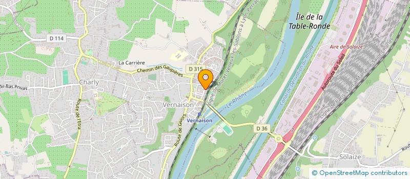 localisation de l'entreprise MONSIEUR YONI SUZAT  VERNAISON