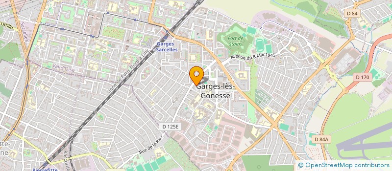 localisation de l'entreprise MONSIEUR YONI TUBIANA  GARGES-LES-GONESSE