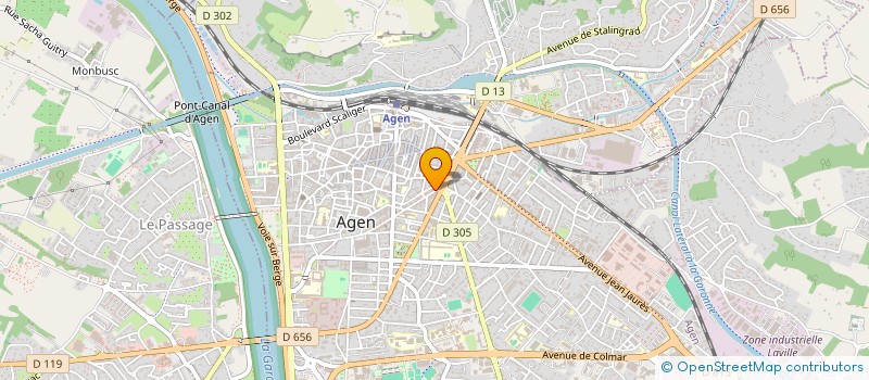 localisation de l'entreprise MONSIEUR YONI VAISSIERES  AGEN