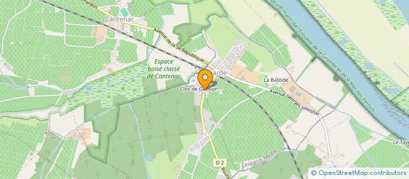 localisation de l'entreprise MONSIEUR YONI VIEZ  LABARDE