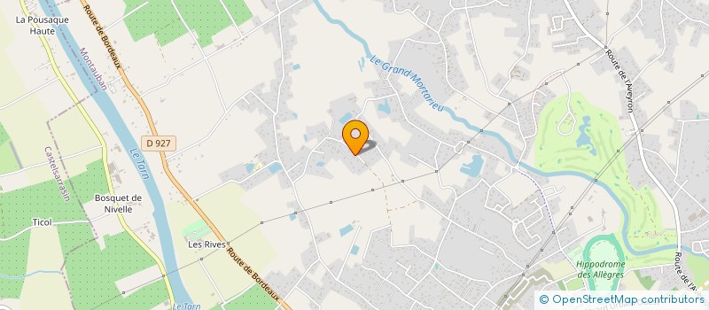 localisation de l'entreprise MONSIEUR YONIC GOULONG  MONTAUBAN