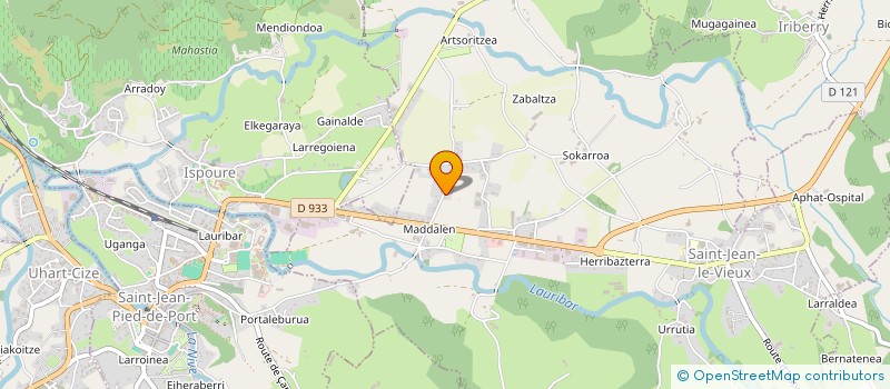 localisation de l'entreprise MONSIEUR YONINDIAN HOURCADE  LASSE