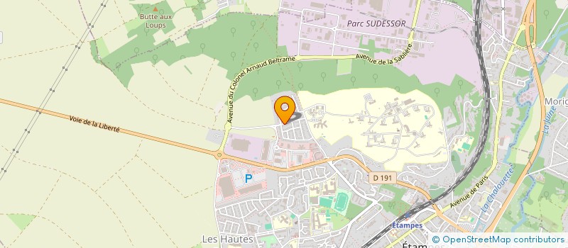 localisation de l'entreprise MONSIEUR YONKEU KAMGA à ETAMPES