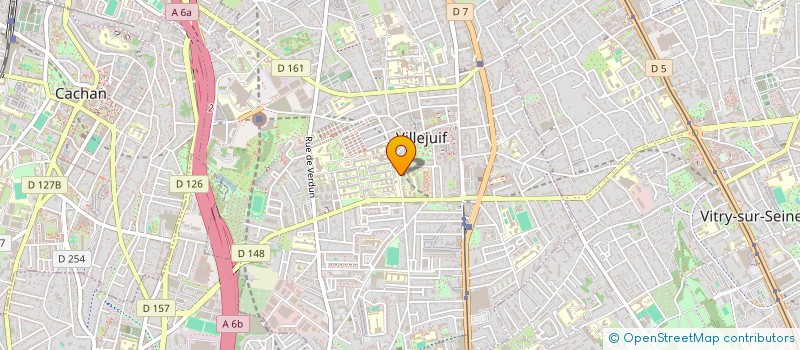 localisation de l'entreprise MONSIEUR YONO DIBERT BEKOY  VILLEJUIF