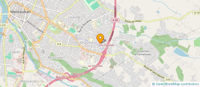 localisation de l'entreprise MONSIEUR YOON NEIKMAL  MONTAUBAN