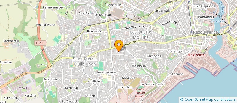 localisation de l'entreprise MONSIEUR YORAM MOATI à BREST