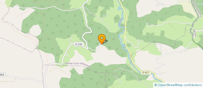 localisation de l'entreprise MONSIEUR YORAN JOLIVET à STE-CROIX-VOLVESTRE