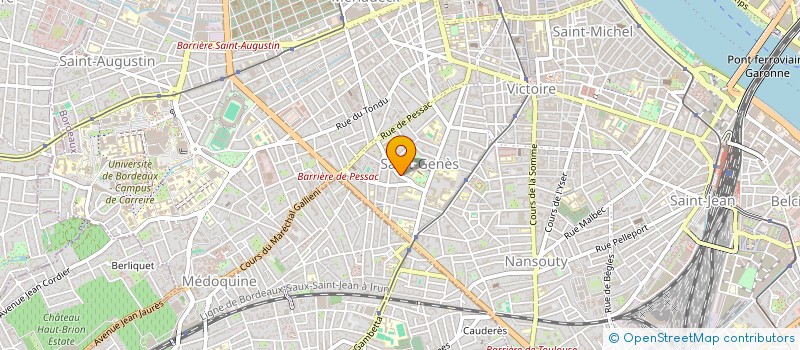 localisation de l'entreprise MONSIEUR YORDAN BLAGOV  BORDEAUX