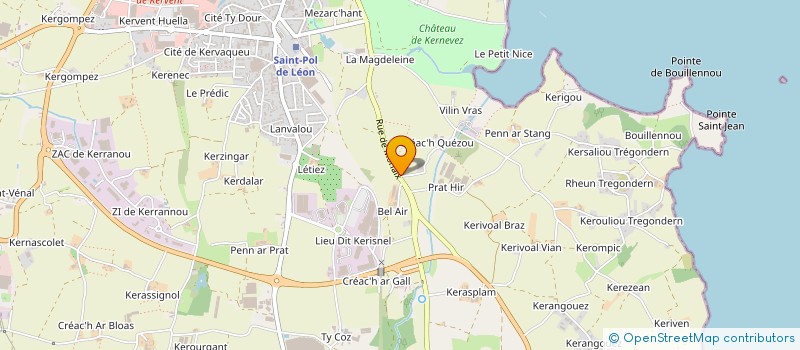 localisation de l'entreprise MONSIEUR YORDAN DIZOV  SAINT-POL-DE-LEON