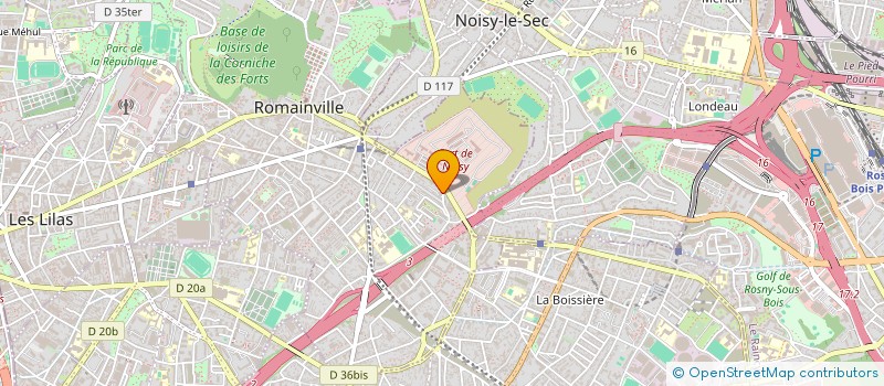localisation de l'entreprise MONSIEUR YORDAN PLESNEV à ROMAINVILLE