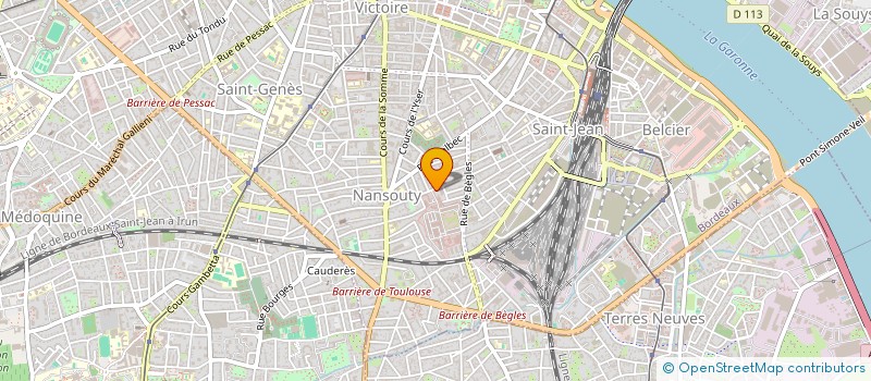 localisation de l'entreprise MONSIEUR YORDAN YANEV  BORDEAUX