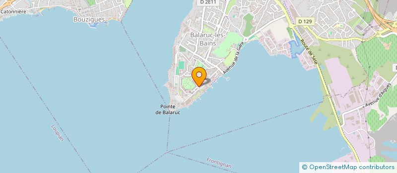 localisation de l'entreprise MONSIEUR YORIC LABORIE  BALARUC-LES-BAINS