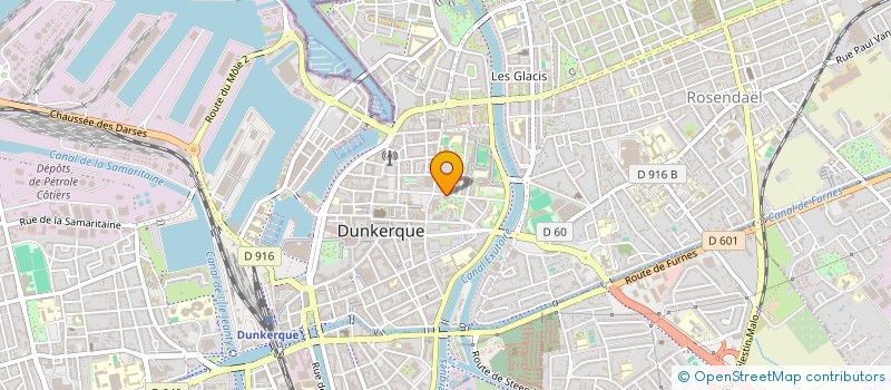 localisation de l'entreprise MONSIEUR YORICK ALLAIN à DUNKERQUE