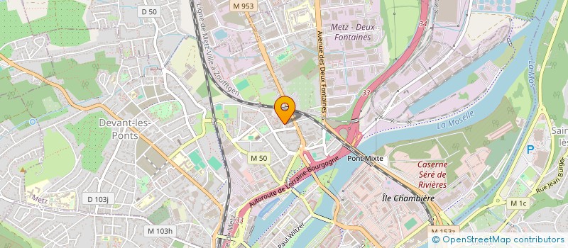 localisation de l'entreprise MONSIEUR YORICK HEUSSLER à LE BAN-SAINT-MARTIN