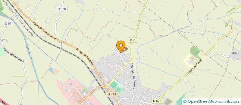 localisation de l'entreprise MONSIEUR YORICK MOLLET  VILLEFRANCHE-DE-LAURAGAIS