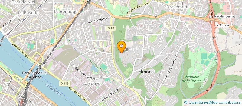 localisation de l'entreprise MONSIEUR YORICK PASSERIEUX  FLOIRAC