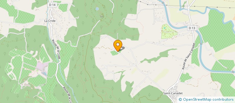 localisation de l'entreprise MONSIEUR YORICK PORTA  LE PUY-SAINTE-REPARADE