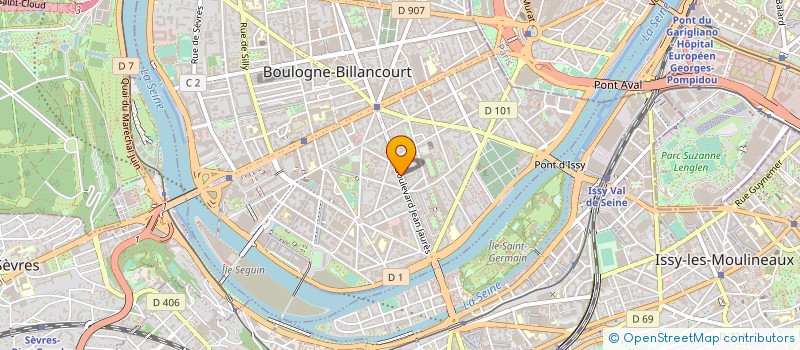 localisation de l'entreprise MONSIEUR YORIK DROUAULT à BOULOGNE-BILLANCOURT