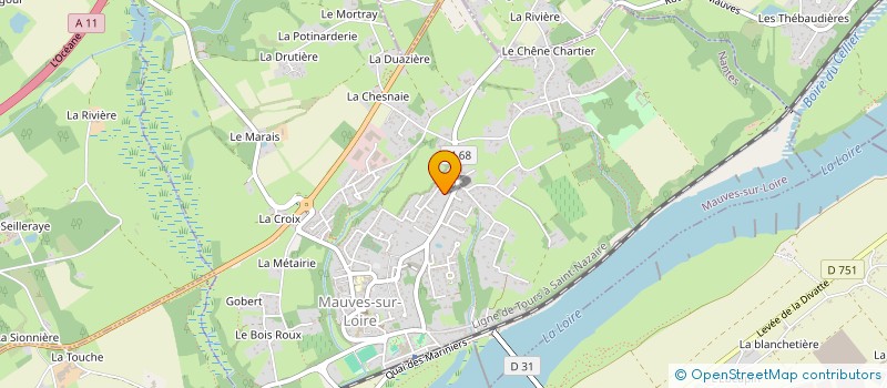 localisation de l'entreprise MONSIEUR YORIS PILLOT  LE LANDREAU