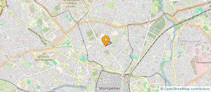 localisation de l'entreprise MONSIEUR YORO DIAKITE à MONTPELLIER