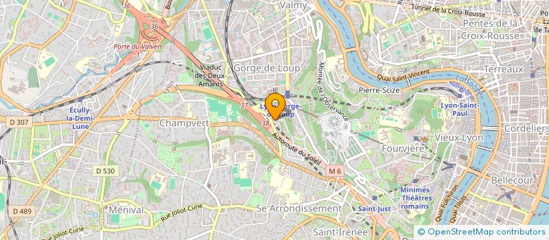 localisation de l'entreprise MONSIEUR YORO KOUKOUGNON  LYON