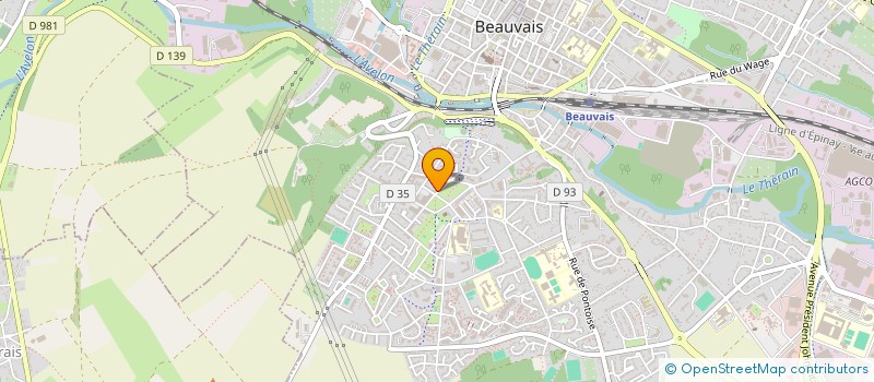 localisation de l'entreprise MONSIEUR YORO SY  BEAUVAIS